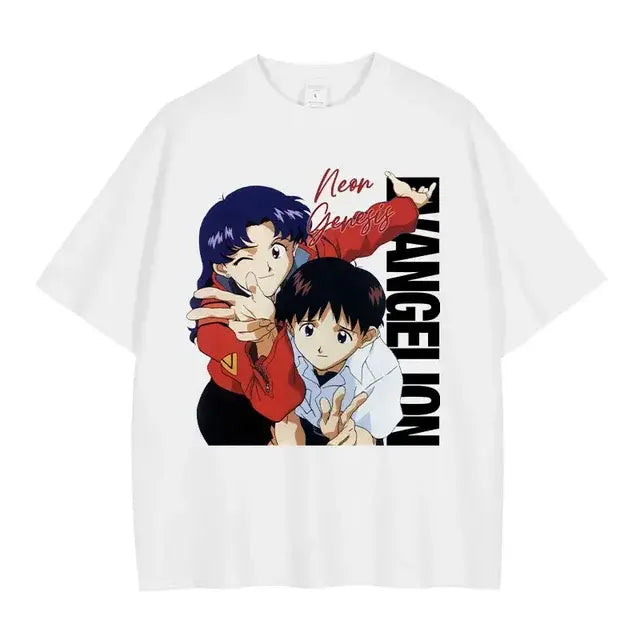 Evangelion T-shirt Vintage Washed