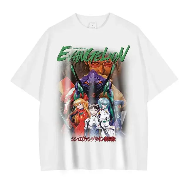 Evangelion T-shirt Vintage Washed
