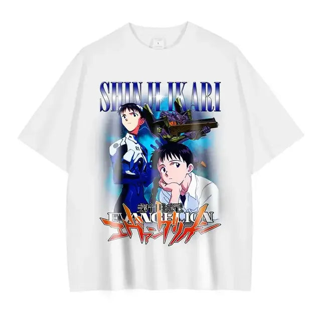 Evangelion T-shirt Vintage Washed