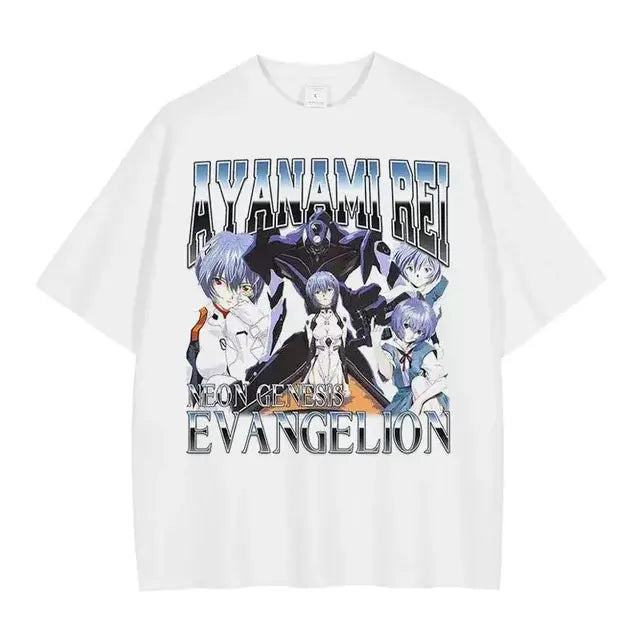 Evangelion T-shirt Vintage Washed