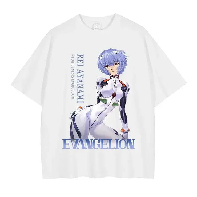 Evangelion T-shirt Vintage Washed