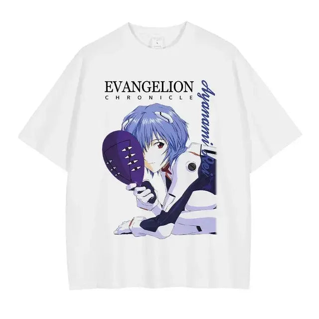 Evangelion T-shirt Vintage Washed